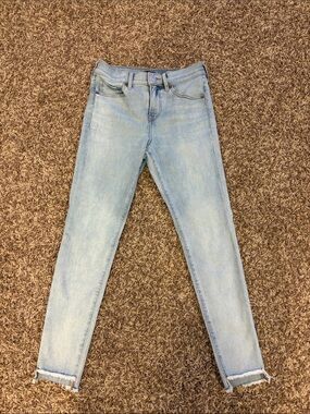 Express- Light Blue Women's Skinny Jeans